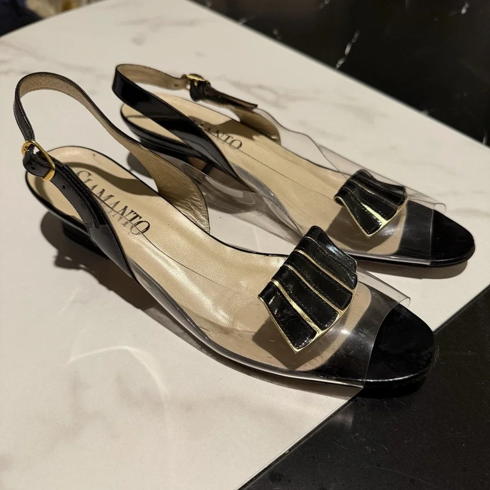 Vintage SIAMANTO Sling Open Toe 2